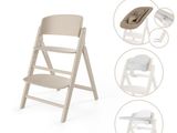 une photo d'une chaise haute pour bébé et une chaise haute pour bébé