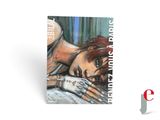 the cover of a book with a drawing of a woman laying on a bed