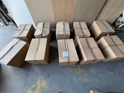 Lot de vêtements d'occasion – 163 kg.