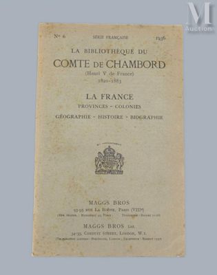 [HENRI V (Comte de Chambord)].