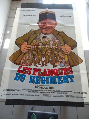 affiche française du film « Les Pianos du régiment »