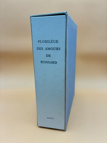 RONSARD : Florilège des amours. Paris, 1948, In-4 en feuilles sou...