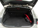a trunk of a car with a luggage bag in it