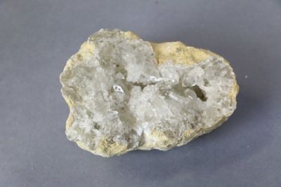 a rock that has some kind of rock on it