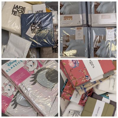 de nombreuses photos différentes représentant divers objets contenus dans une boîte