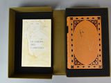 a book in a box with a picture of a woman