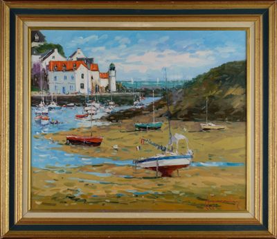 Guy LEGENDRE (1946-) "Belle île en mer" HST, SBD.