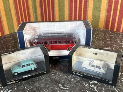 Lot de modèles réduit Norev Panhard Bus K473 (1949), échelle…