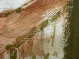 a picture of a painting of a boat on the water