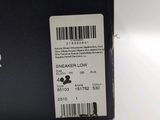 a black box with a barcode on it