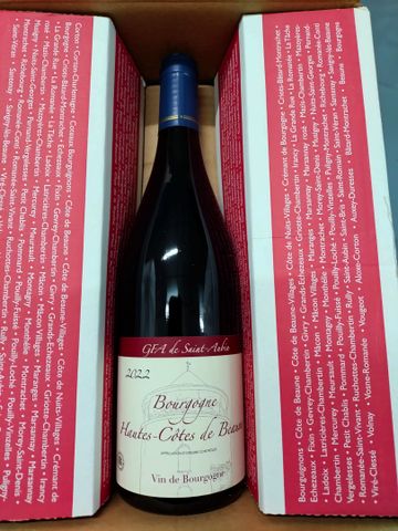 GEA DE SAINT AUBIN, Bourgogne Haute Côtes de Beaune, MEB par EARL...