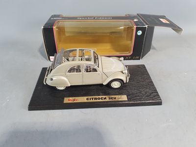 a small toy car that is sitting on a table