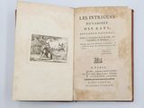 un livre ouvert avec l'image d'un homme sur un cheval