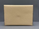 portefeuille Louis Vuitton beige