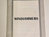 an image of a book with the title windjammers written on it