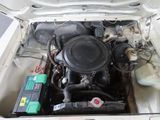 a small engine in the trunk of a car