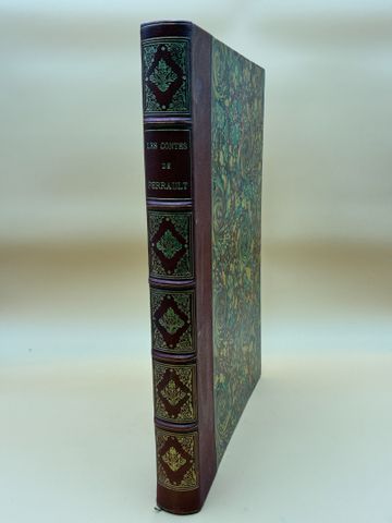 Les contes de PERRAULT. Paris, Hetzel, 1864, in folio, ½ chagrin,...