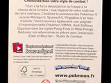 a card that has a picture of a pokemon character on it