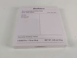 a picture of a blank balance sheet sitting on a table