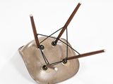 an image of a clock made out of metal and wood