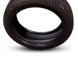 tire on a white background with shadow and clipping for text