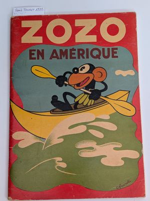 « Zooo en Amérique » : bande dessinée française mettant en scène un singe dans un canoë