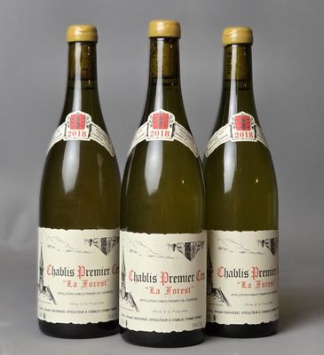 3 B de Chablis 1er cru La Forest 2018. - Photo 1