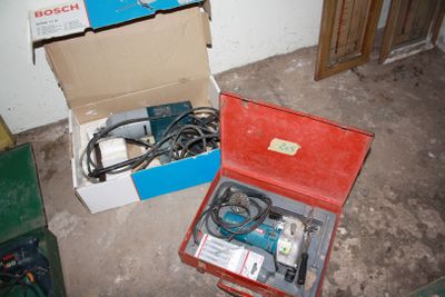 a box of electrical equipment sitting on the floor
