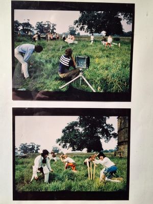 Michael JOSEPH The Stones Playing Cricket Deux tirages argen…