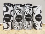 three different types of divining cans sitting on top of a table