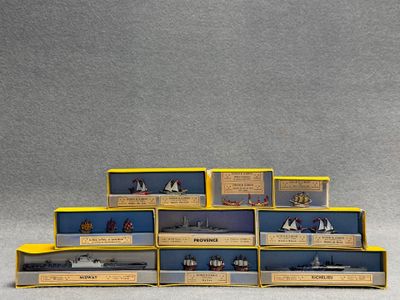 CBG Mignot Trois bateaux de guerre: Midway, Richelieu et Pro…