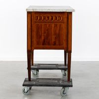 Jean Popsel (1720–?) « Commode Louis XVI », marqueterie et p… (photo 5)