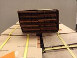 many boxes stacked on top of each other on a table