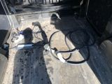 a picture of a car that has some wires in the back of it