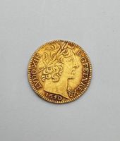 Royale française demi louis d'or Louis XIII 1640 A Paris TTB