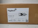 a box that has a sign on it that says hygietech