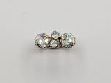 a three stone diamond ring