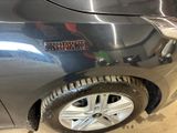 a car that has a sticker on the side of it