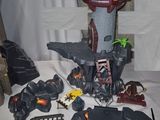 a table that has a bunch of toys on it