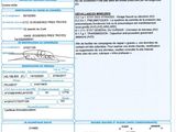 un gros plan d'un document portant un code-barres