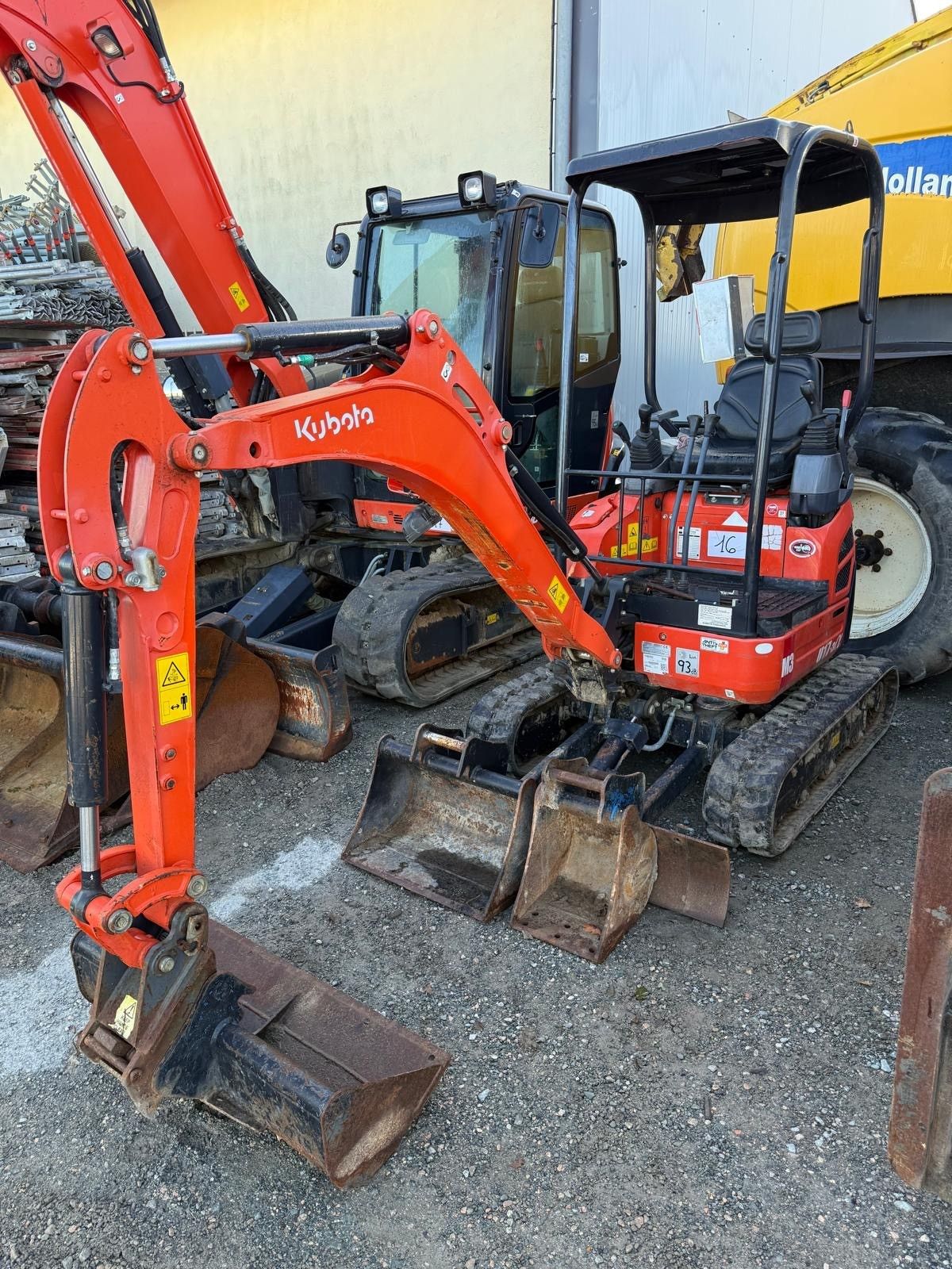Minipelle KUBOTA U17-3a
