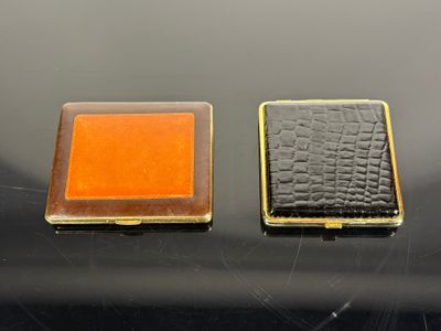 Ensemble de 2 étuis à cigarettes comprenant : - étui à cigar…