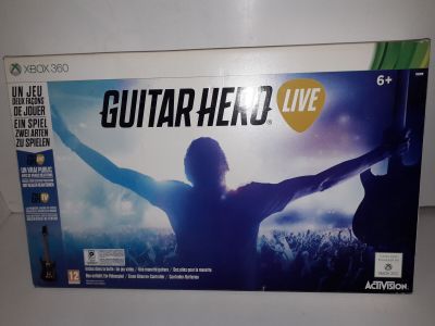 Pack guitar hero live en l'etat xbox 360