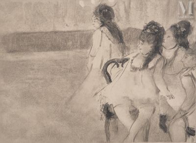 un dessin représentant un groupe de femmes marchant dans une rue