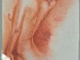 painting of a nude woman with her back to the camera