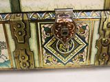 a decorative box with a decorative design on it