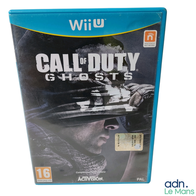 un jeu vidéo intitulé « Call of Duty : Ghosts » sur la boîte