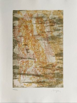 une image représentant une œuvre d'art accrochée à un mur