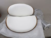 BELIANI - Une chaise de bar avec assise beige - Neuf (prévoi…