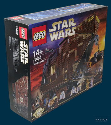 une boîte contenant un ensemble Lego Star Wars